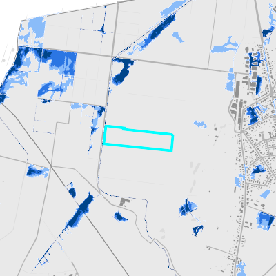 Overstromingsgevoelig (pluviaal)