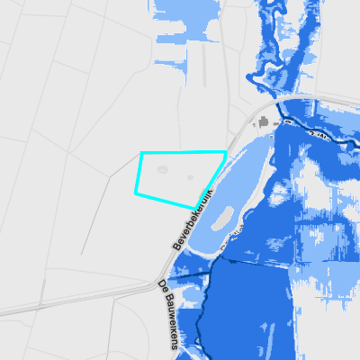Overstromingsgevoelig (pluviaal)