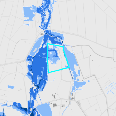 Overstromingsgevoelig (pluviaal)
