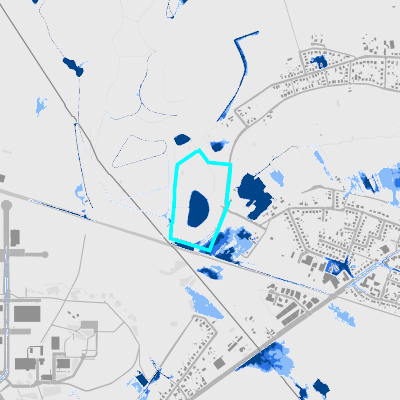 Overstromingsgevoelig (pluviaal)