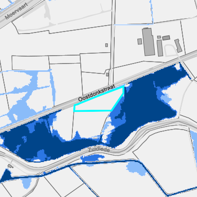 Overstromingsgevoelig (pluviaal)