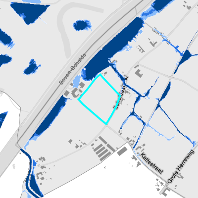 Overstromingsgevoelig (pluviaal)