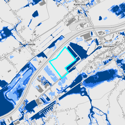 Overstromingsgevoelig (pluviaal)