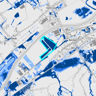 Overstromingsgevoelig (pluviaal)