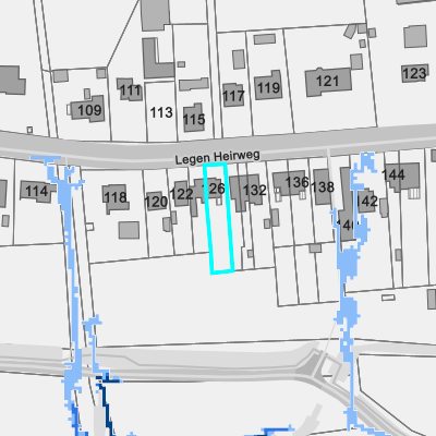 Overstromingsgevoelig (pluviaal)
