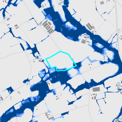 Overstromingsgevoelig (pluviaal)
