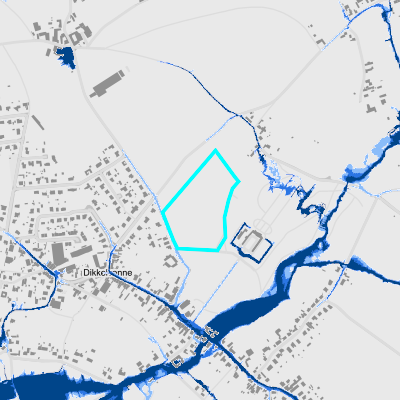 Overstromingsgevoelig (pluviaal)
