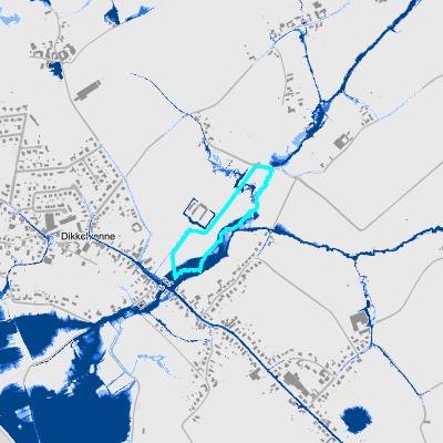 Overstromingsgevoelig (pluviaal)