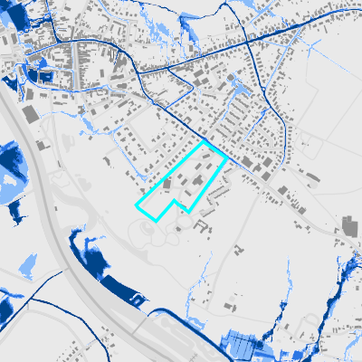 Overstromingsgevoelig (pluviaal)
