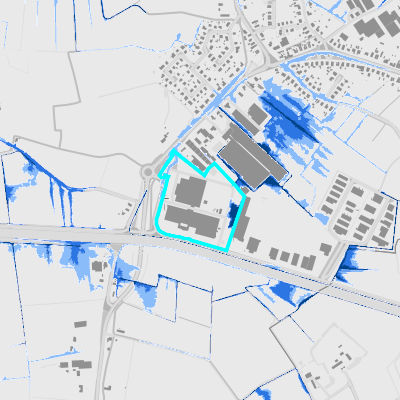Overstromingsgevoelig (pluviaal)