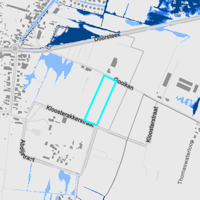 Overstromingsgevoelig (pluviaal)