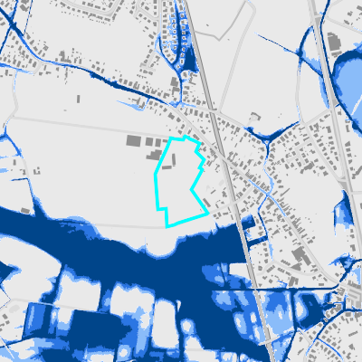 Overstromingsgevoelig (pluviaal)