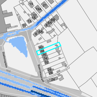 Overstromingsgevoelig (pluviaal)