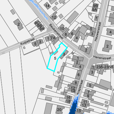Overstromingsgevoelig (pluviaal)