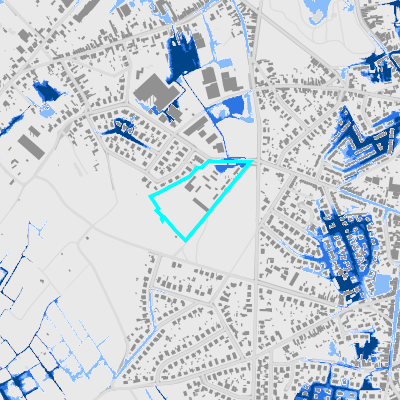 Overstromingsgevoelig (pluviaal)