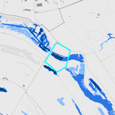 Overstromingsgevoelig (pluviaal)