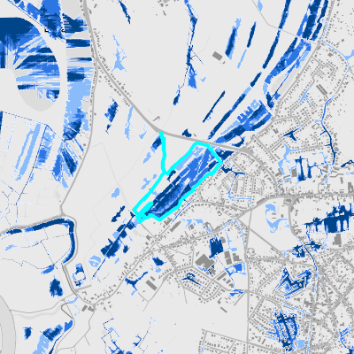 Overstromingsgevoelig (pluviaal)