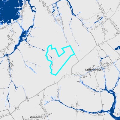 Overstromingsgevoelig (pluviaal)