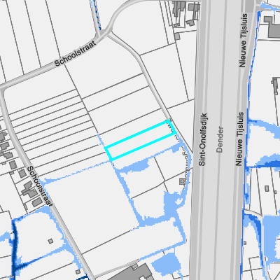 Overstromingsgevoelig (pluviaal)