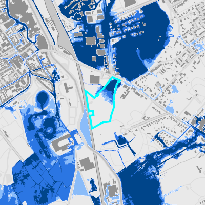 Overstromingsgevoelig (pluviaal)