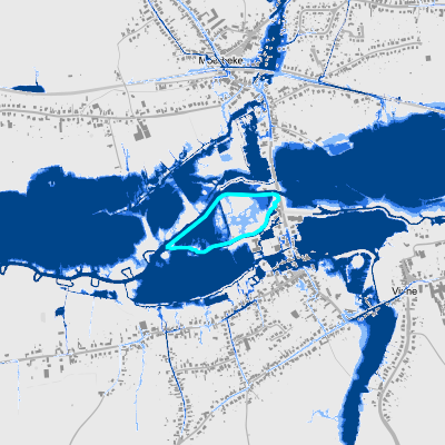 Overstromingsgevoelig (pluviaal)
