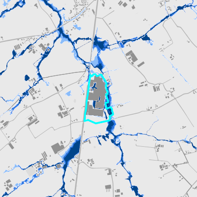 Overstromingsgevoelig (pluviaal)