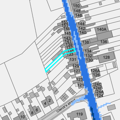 Overstromingsgevoelig (pluviaal)