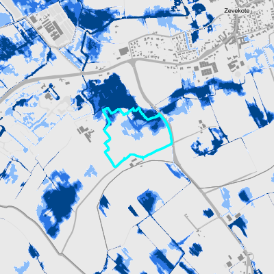 Overstromingsgevoelig (pluviaal)