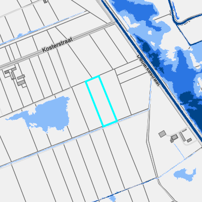 Overstromingsgevoelig (pluviaal)