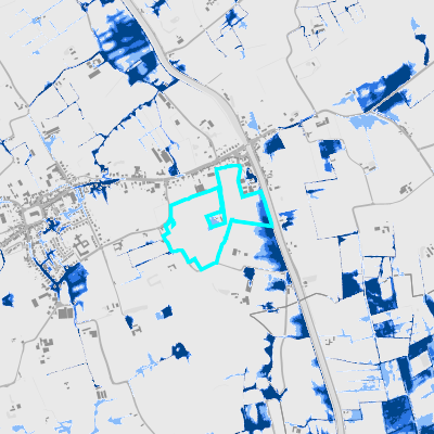Overstromingsgevoelig (pluviaal)