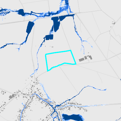Overstromingsgevoelig (pluviaal)