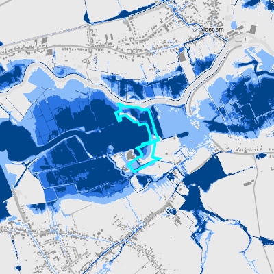 Overstromingsgevoelig (pluviaal)