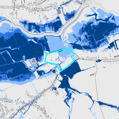 Overstromingsgevoelig (pluviaal)