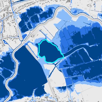 Overstromingsgevoelig (pluviaal)