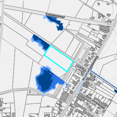 Overstromingsgevoelig (pluviaal)