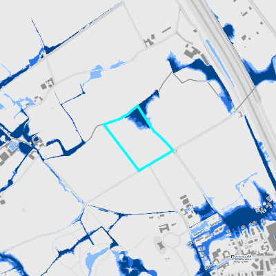 Overstromingsgevoelig (pluviaal)