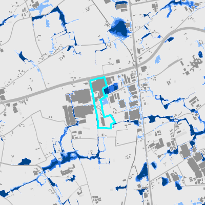 Overstromingsgevoelig (pluviaal)