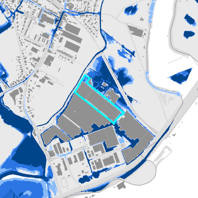 Overstromingsgevoelig (pluviaal)