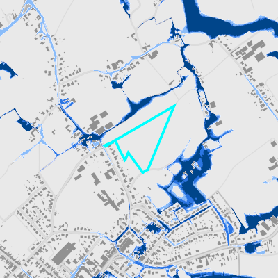 Overstromingsgevoelig (pluviaal)