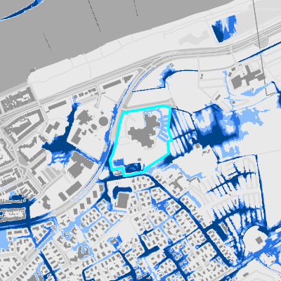 Overstromingsgevoelig (pluviaal)