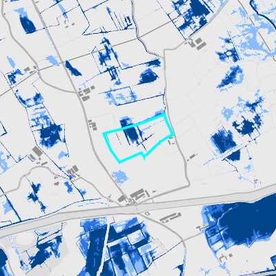 Overstromingsgevoelig (pluviaal)