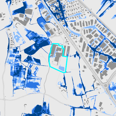 Overstromingsgevoelig (pluviaal)