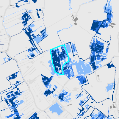 Overstromingsgevoelig (pluviaal)