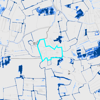Overstromingsgevoelig (pluviaal)