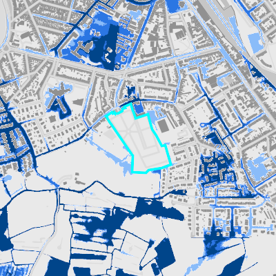 Overstromingsgevoelig (pluviaal)