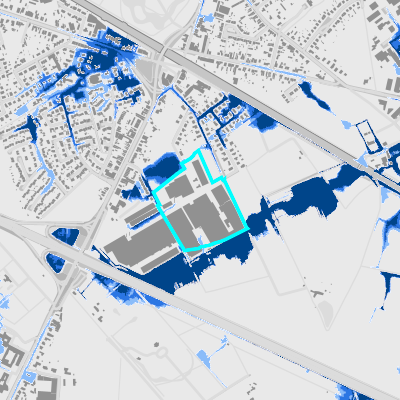 Overstromingsgevoelig (pluviaal)