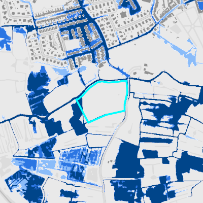 Overstromingsgevoelig (pluviaal)