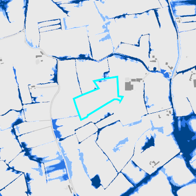 Overstromingsgevoelig (pluviaal)