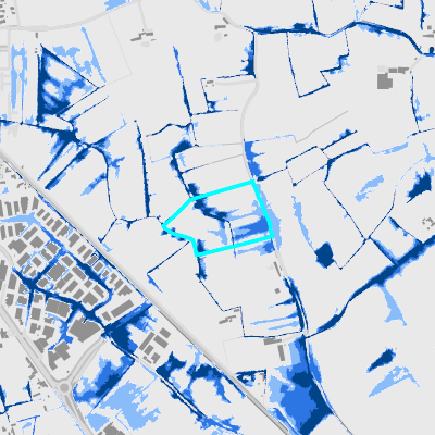 Overstromingsgevoelig (pluviaal)