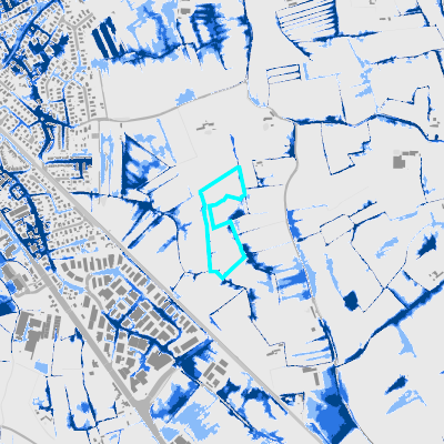 Overstromingsgevoelig (pluviaal)